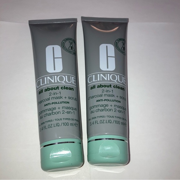 2 x Clinique all about clean
